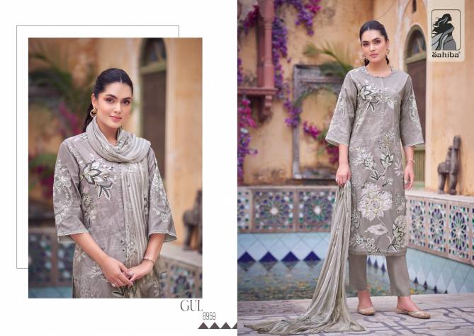 Gul By Sahiba Heavy Printed Pure Cotton Dress Material Wholesale Online